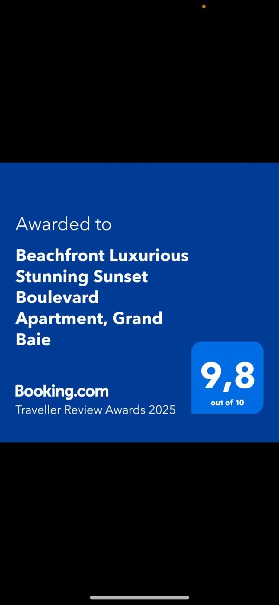 Beachfront Luxurious Stunning Sunset Boulevard Apartment, Grand Baie Extérieur photo